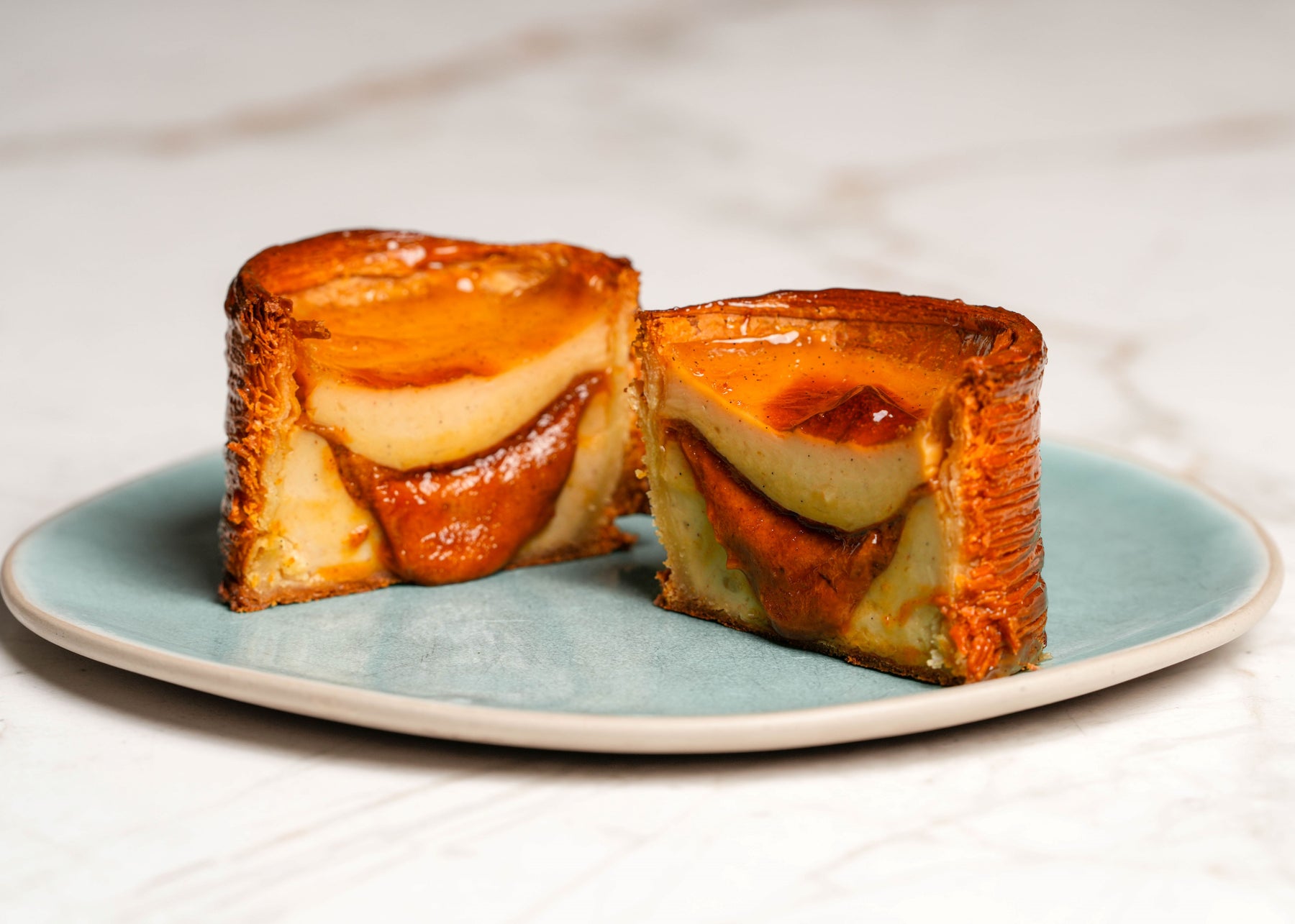 LE FLAN HAZELNUT YUZU