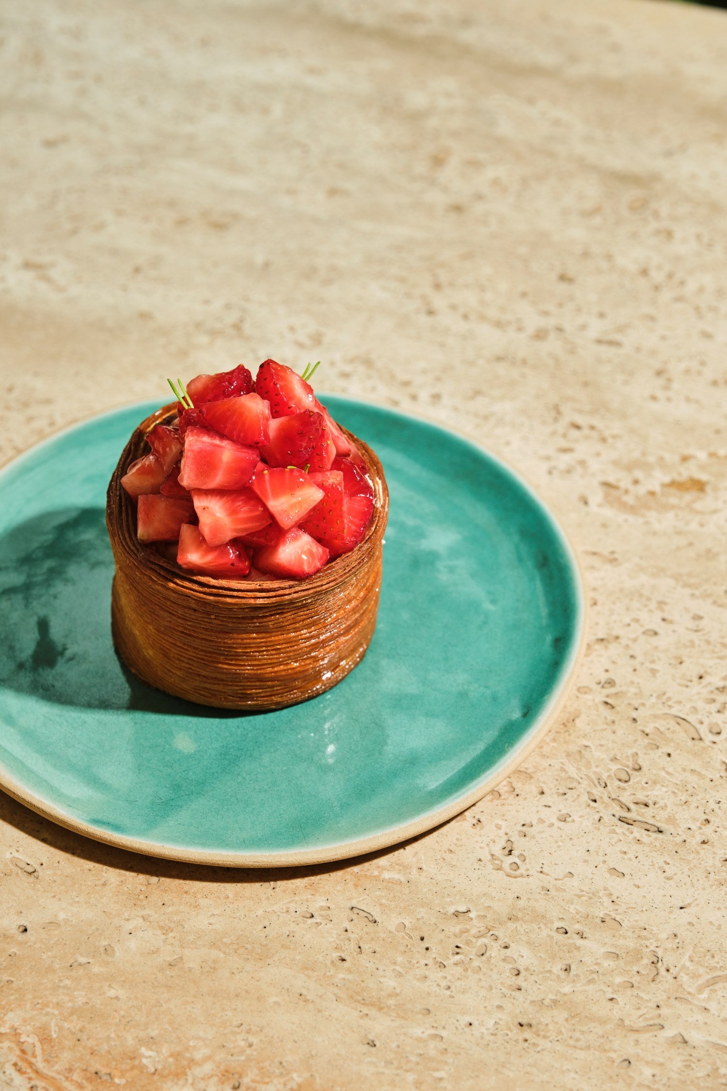 PATE FEUILLET TARTE AUX FRAISES