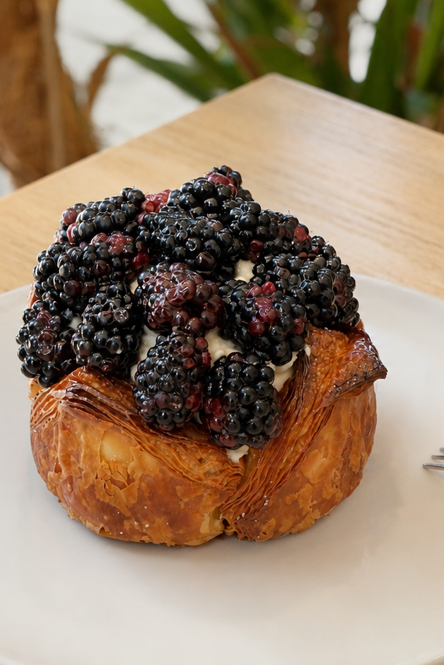 Blackberry Danish – Böğürtlenli Danish Kruvasan