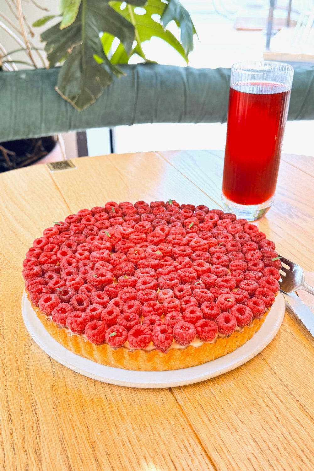 PATE FEUILLETEE TARTE AUX FRAMBOISE (6-8 Kişilik)