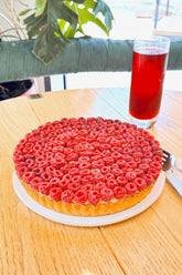 PATE FEUILLETEE TARTE AUX FRAMBOISE (6-8 Kişilik)