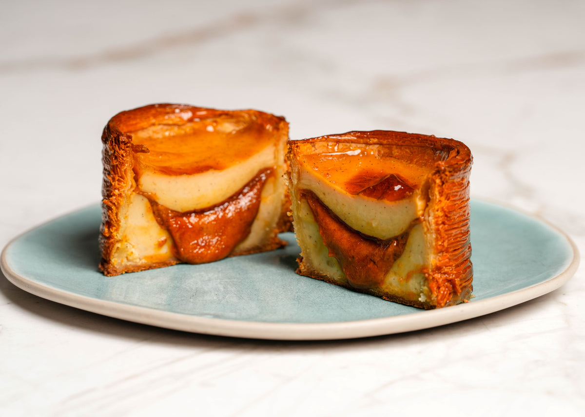 LE FLAN HAZELNUT YUZU