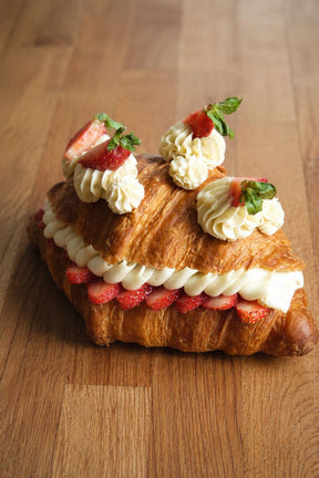 Strawberry - Vanilla Croissant
