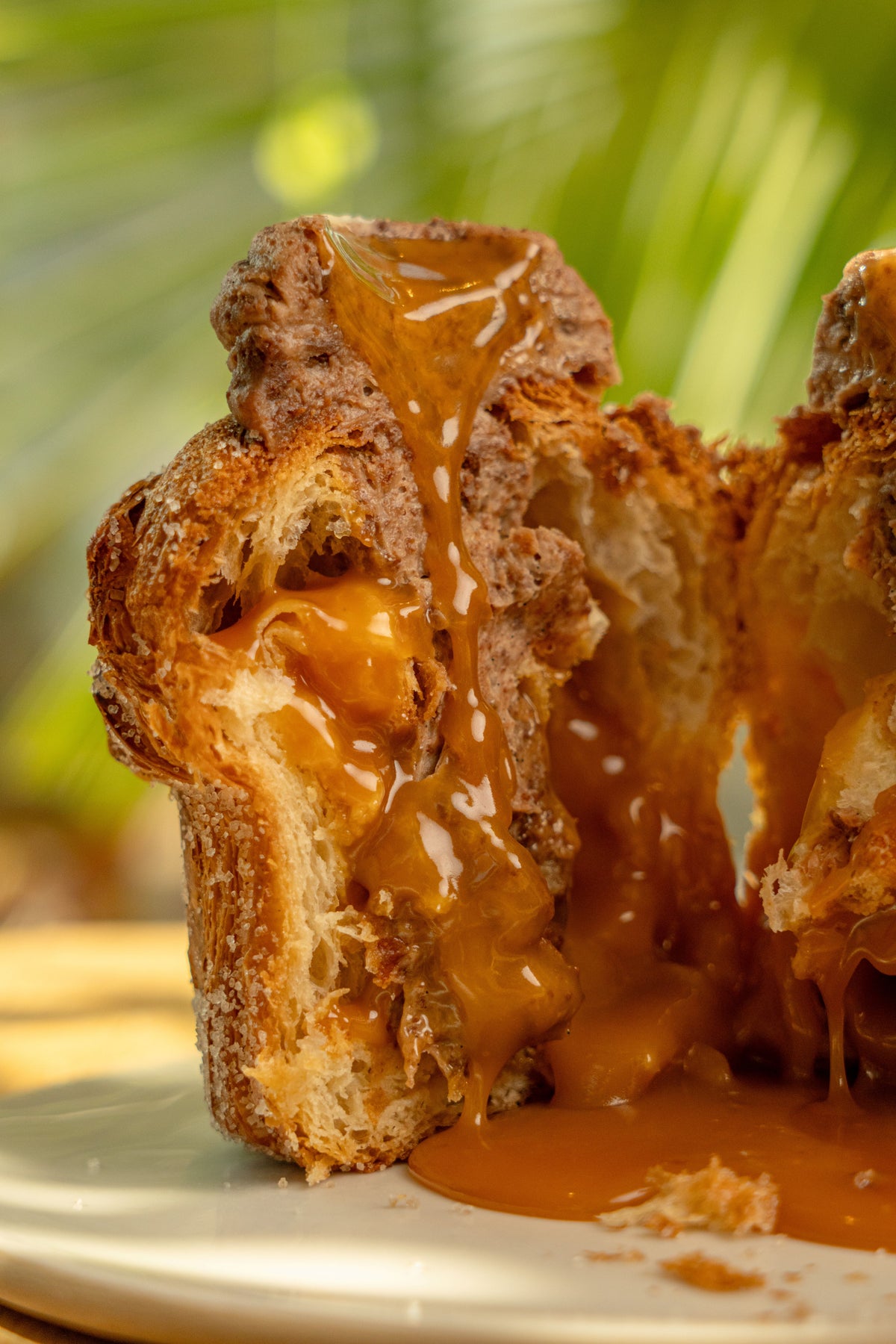 Brownie & Karamelli Cruffin