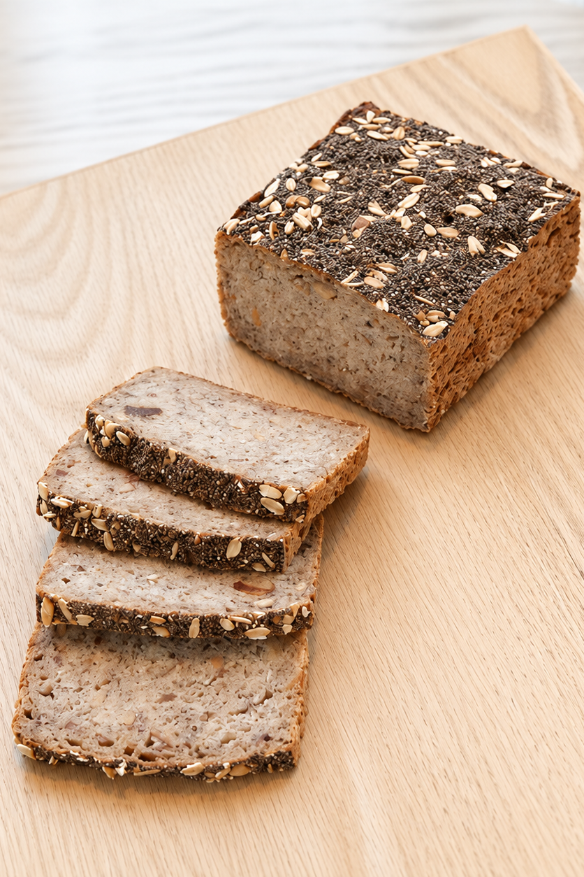 GLUTENSİZ TAHILLI EKMEK (1 KG)